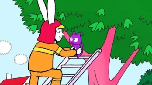 Simon Superlapin S05E35 Les super héros pompiers
