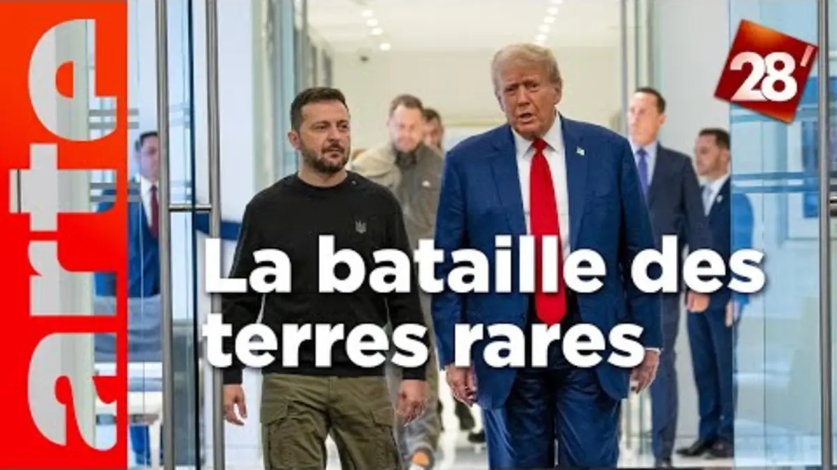 replay de Les terres rares, nouvel eldorado au cœur des tensions géopolitiques ? | 28 minutes | ARTE