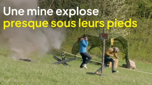 replay de Les traîtres : Une mine explose presque sous leurs pieds