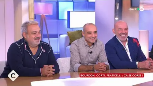 replay de Les trois frères corses - C à Vous - 27/10/2023
