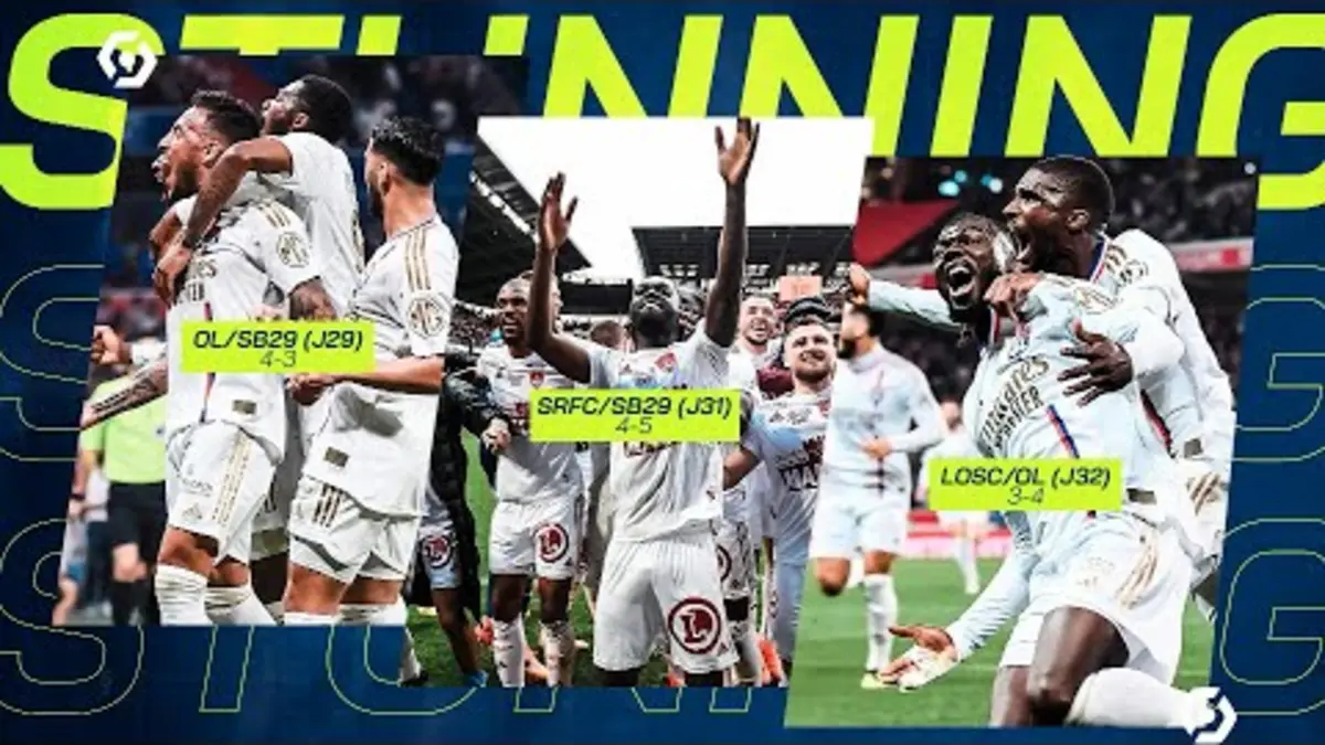 replay de Les trois scénarios renversants de la saison | 2023-24 | Ligue 1 Uber Eats