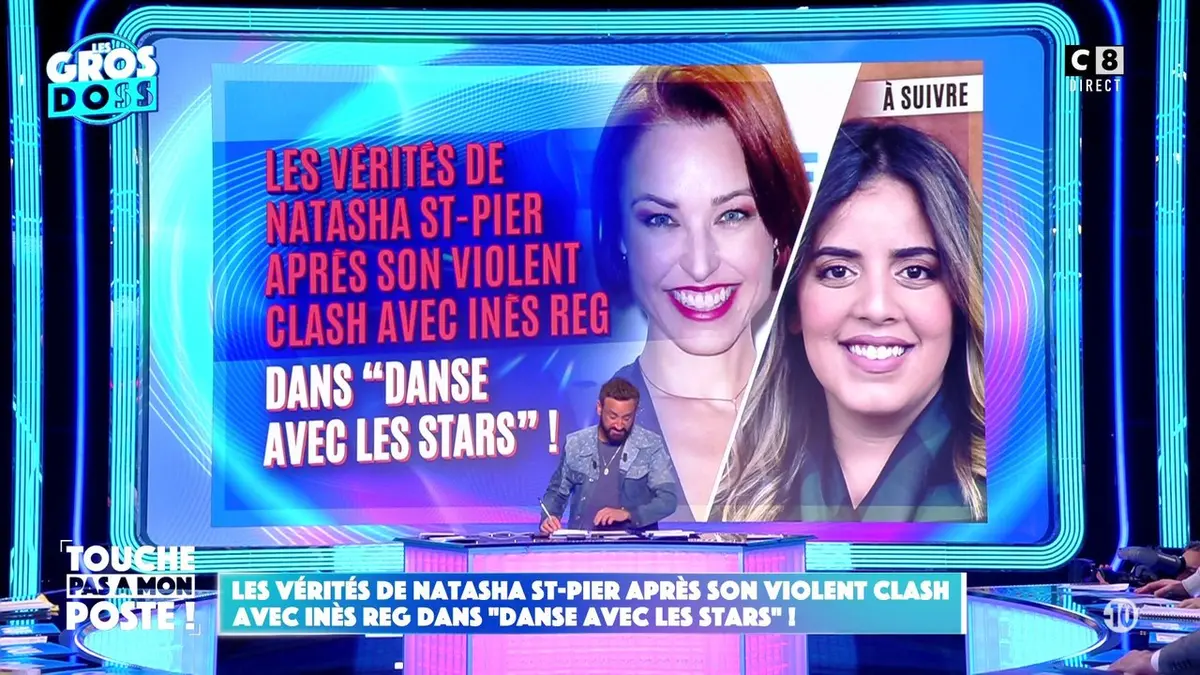 replay de Les vérités de Natasha St-Pier après son violent clash avec Inès Reg dans "Danse avec les stars" !
