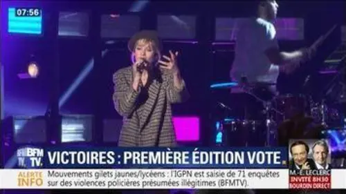 replay de Les Victoires de la musique, les révélations de l'année