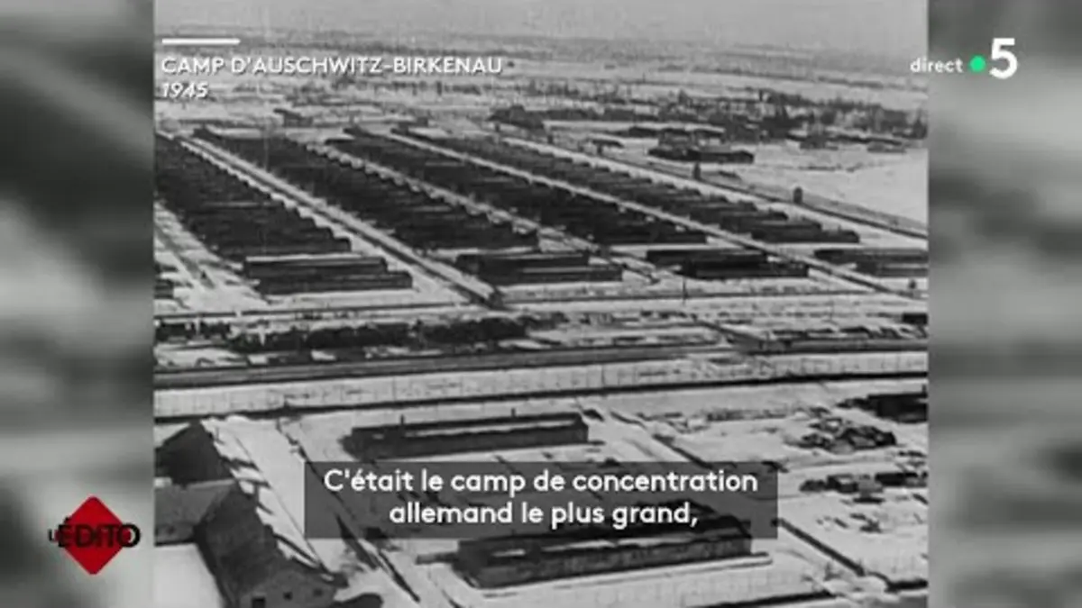 replay de Libération d’Auschwitz, l’indispensable travail des historiens - L’édito de Patrick Cohen - C à vous