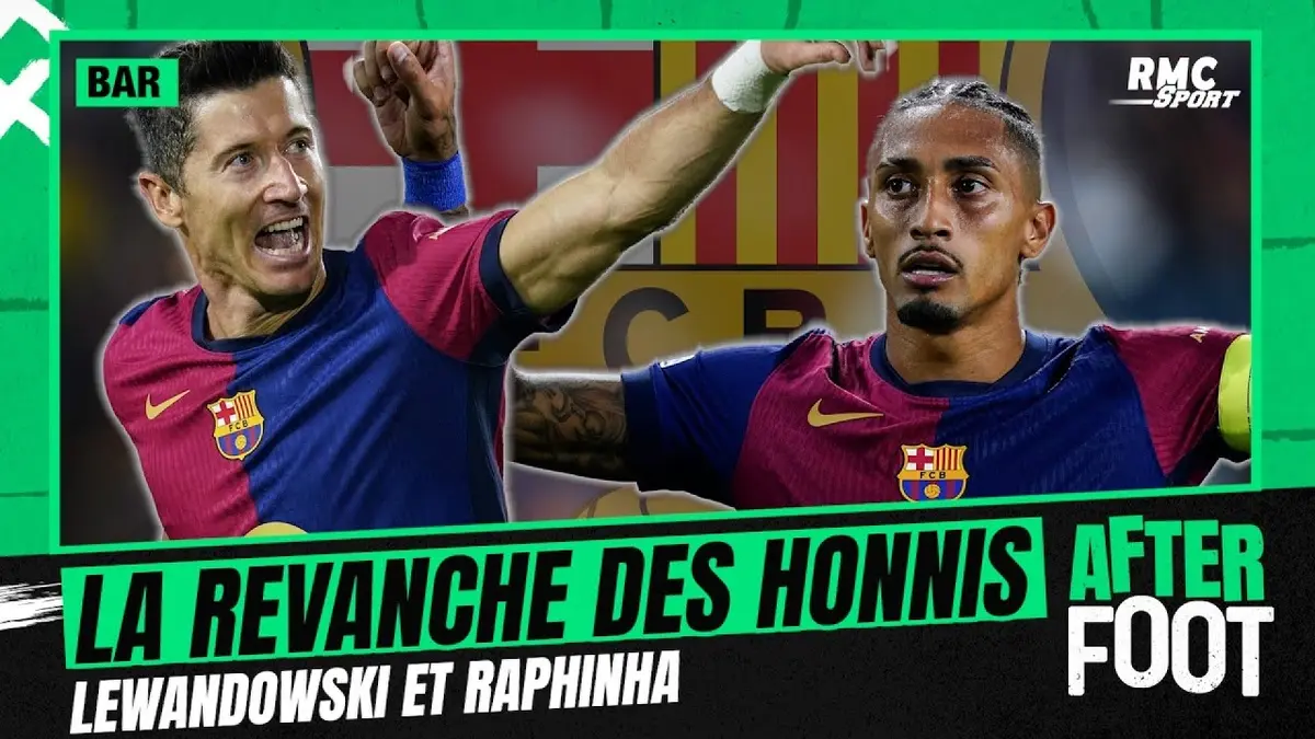 replay de Liga : le Barça au top, avec la revanche de Lewandowski et Raphinha