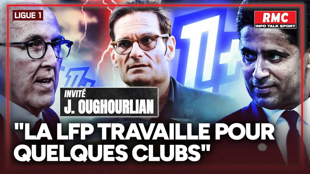 replay de Ligue 1 : Comment Oughourlian veut "changer la gouvernance" de la LFP avec McCourt
