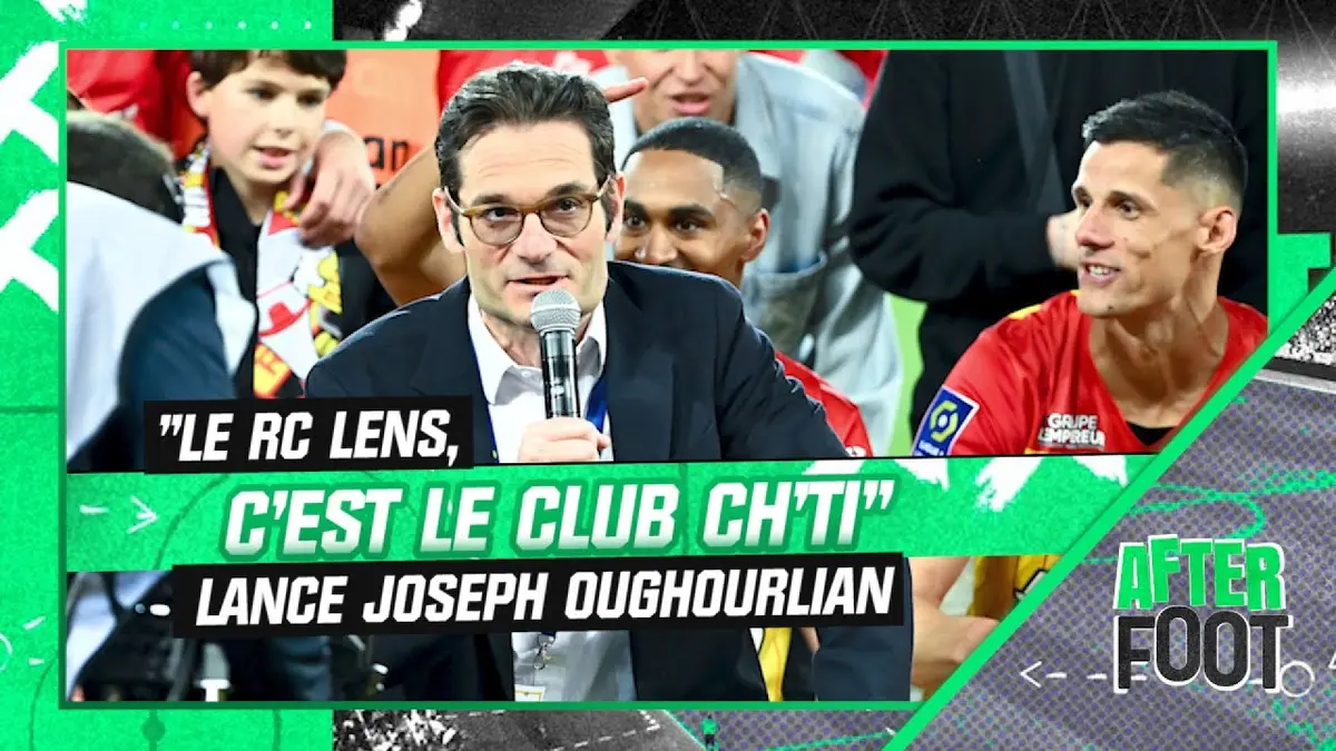 replay de Ligue 1 : "Le club ch'ti, le club du terroir, c'est le RC Lens" lance Oughourlian