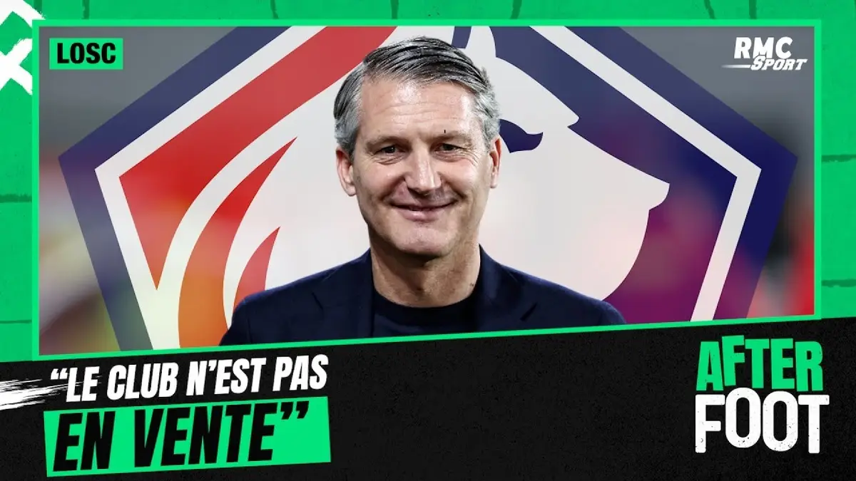 replay de Lille : "Le club n'est pas en vente", assure Létang