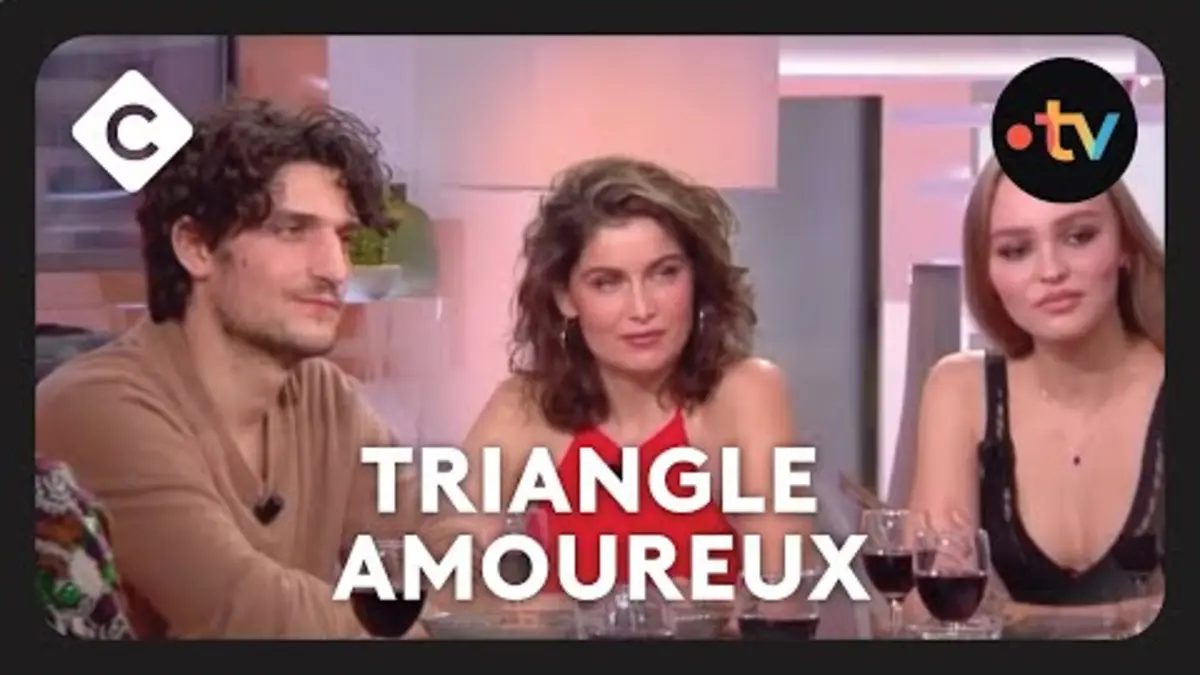 replay de Lily Rose Depp, Laetitia Casta et Louis Garrel : le triangle amoureux - C à Vous 17 décembre 2018