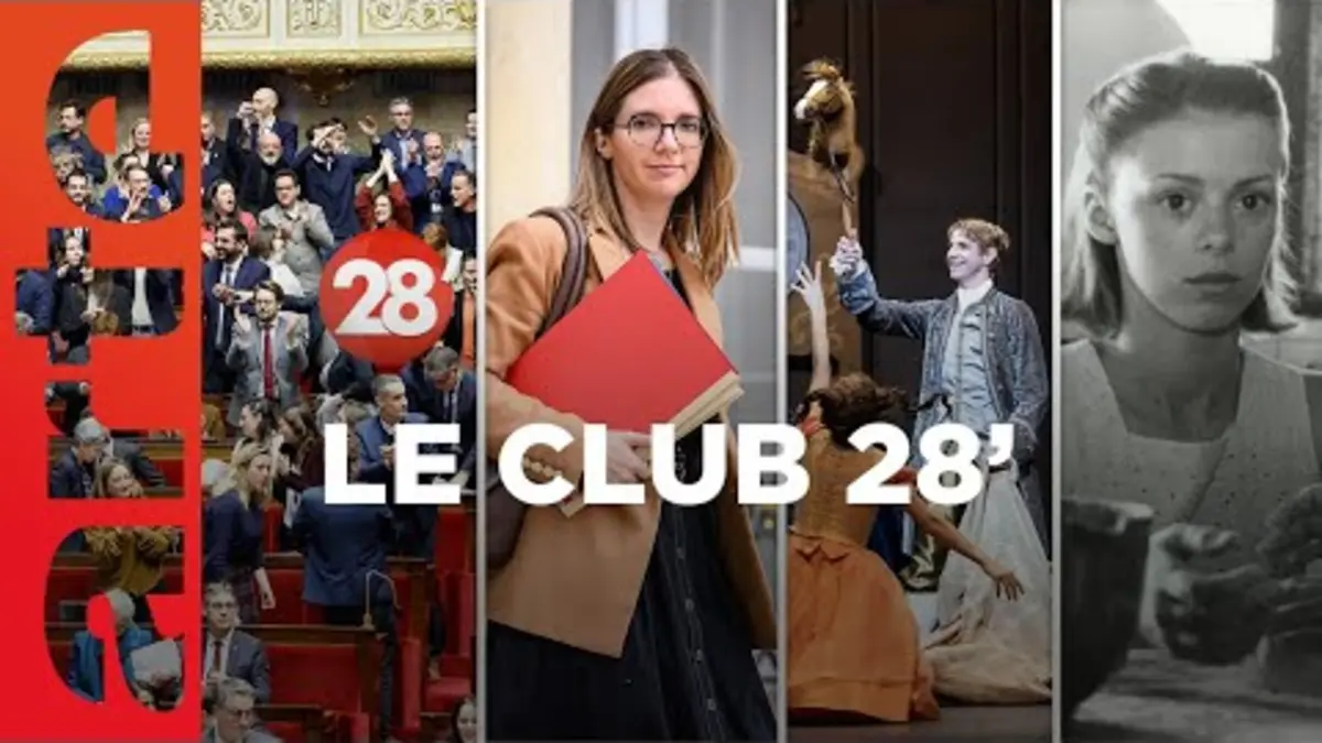 replay de Loi immigration, l'Ukraine dans l'UE, nos amis les bêtes... : le Club 28' ! - 28 Minutes - ARTE