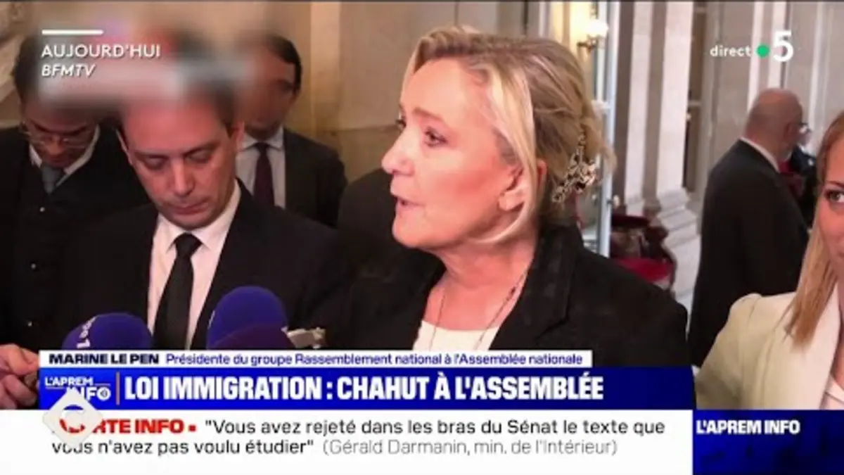 replay de Loi immigration : le jour du RN - L’Édito - C à vous - 19/12/2023
