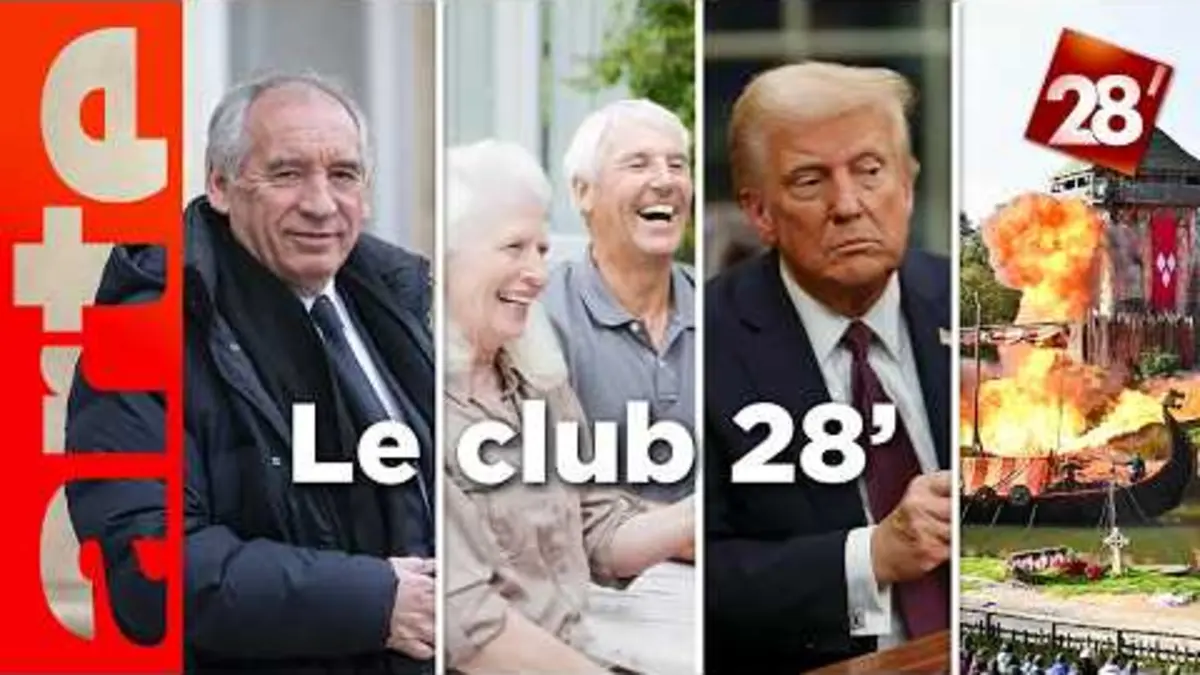 replay de Loi sur la fin de vie, Puy du Fou, investiture de Trump : Le Club | 28 minutes | ARTE