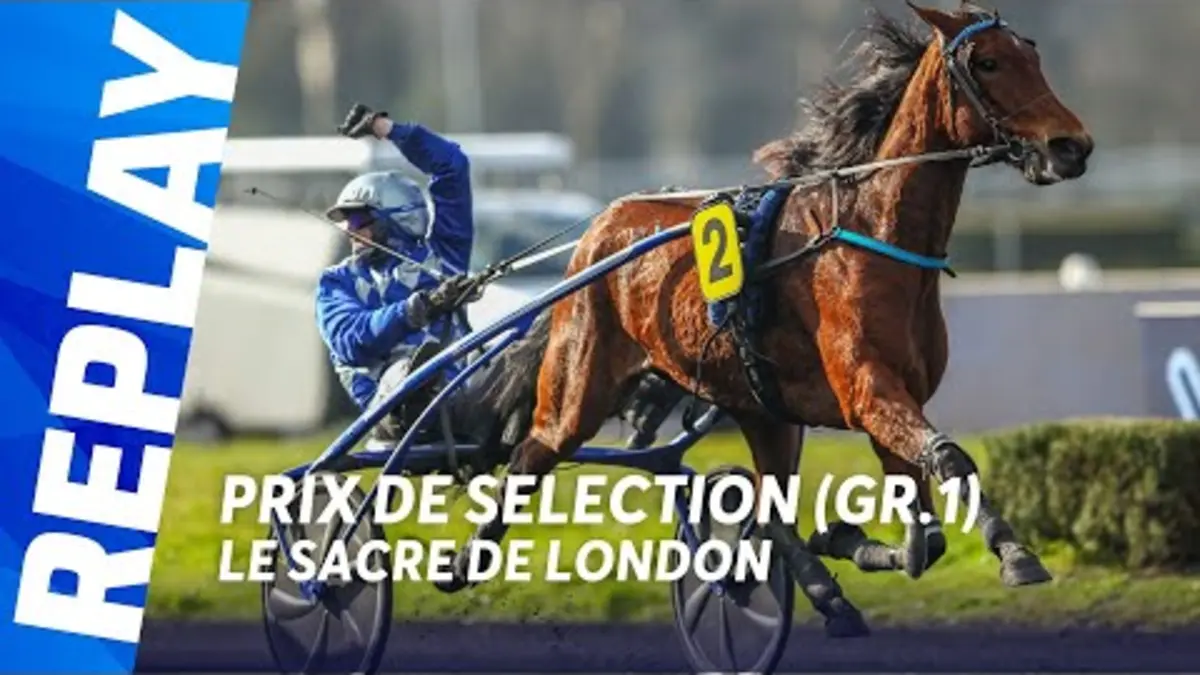 replay de LONDON REMPORTE LE PRIX DE SELECTION - PRIX FACE TIME BOURBON (GR.1)