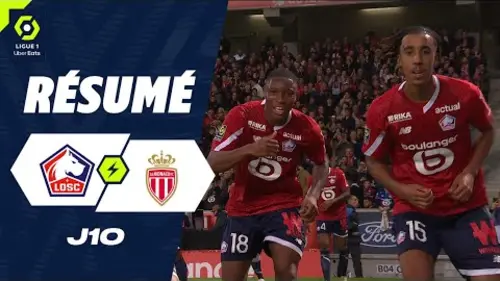 replay de LOSC LILLE - AS MONACO (2 - 0) - Résumé - (LOSC - ASM) / 2023-2024