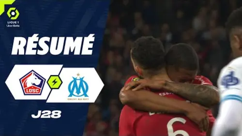 replay de LOSC LILLE - OLYMPIQUE DE MARSEILLE (3 - 1) - Résumé - (LOSC - OM) / 2023-2024