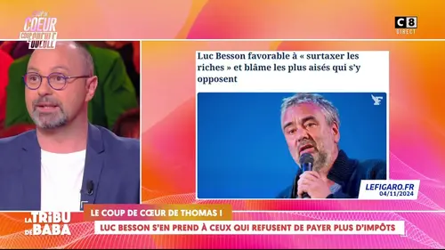 replay de Luc Besson s'en prend à ceux qui refusent de payer plus d'impôts