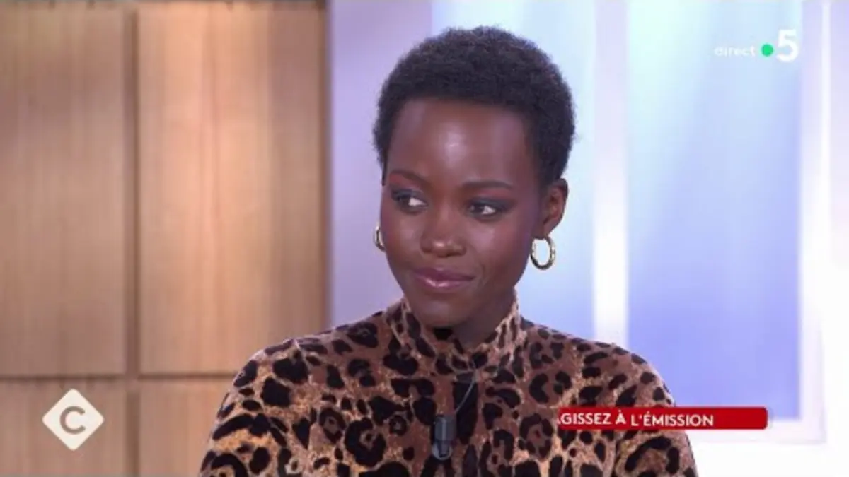 replay de Lupita Nyong’o fait entendre sa voix - C à Vous - 30/04/2024
