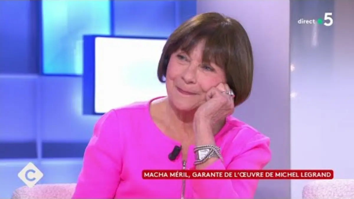 replay de Macha Méril, femme libre et engagée - C à Vous - 06/03/2024