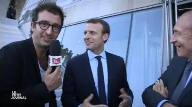 Macron à Lyon - Le Petit Journal du 26/09 - CANAL+
