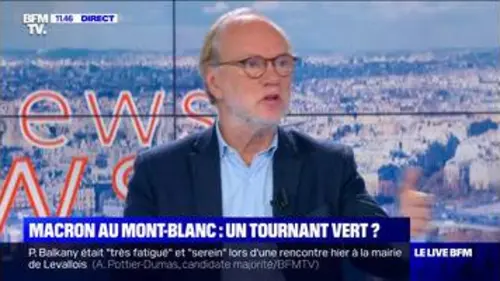 replay de Macron au Mont-Blanc: un tournant vert ? (4) - 13/02
