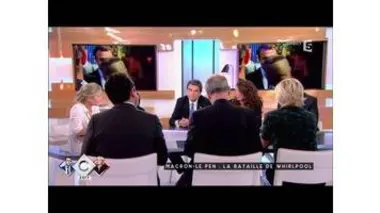 Macron / Le Pen - La bataille Whirlpool - C à vous - 27/04/2017