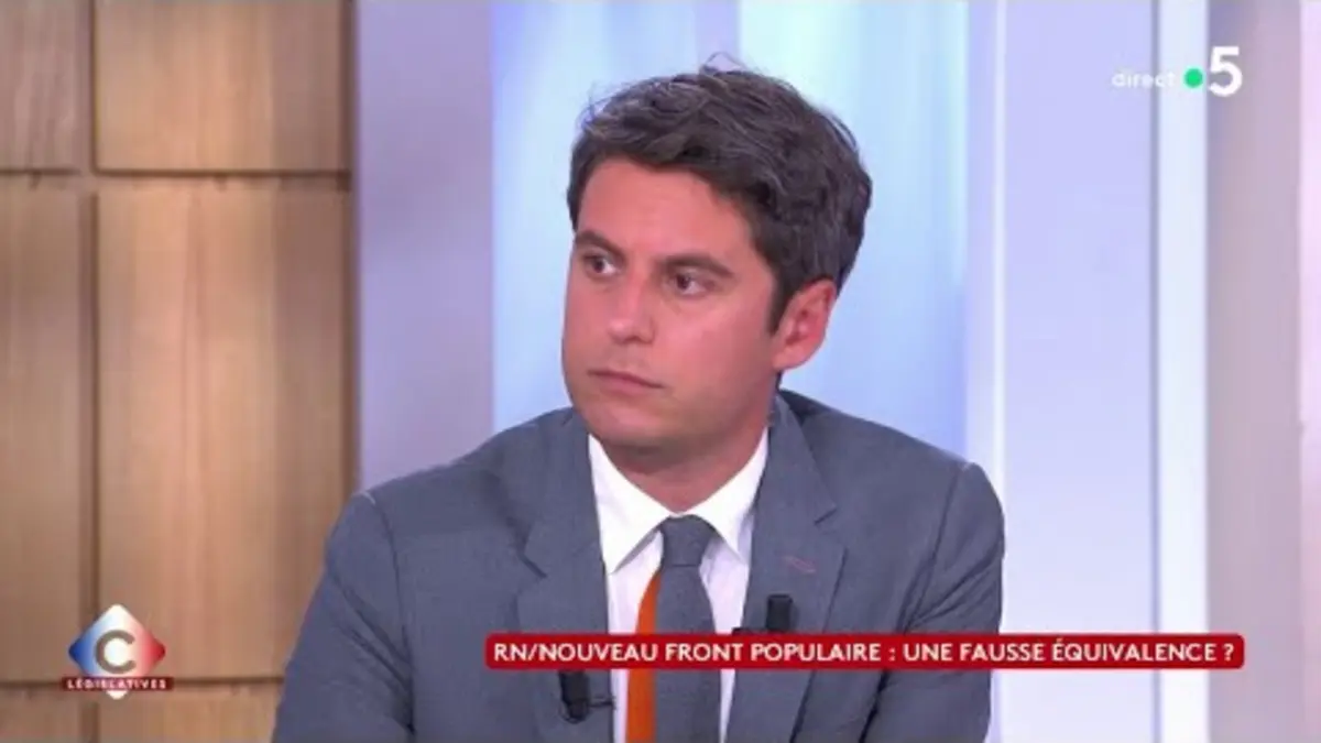 replay de Macron : le résultat du 2nd tour « ne sera la faute de personne » - C à Vous - 24/06/2024