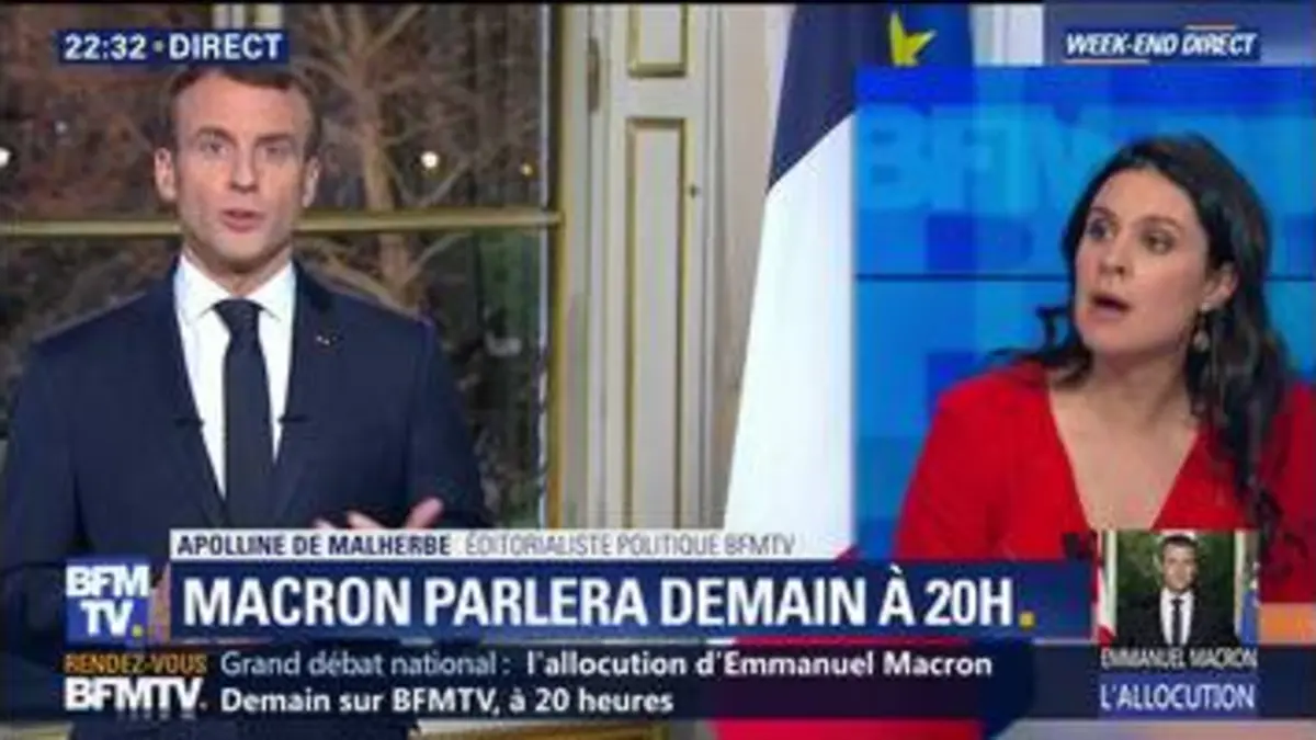 replay de Macron parlera demain à 20h (2/2)