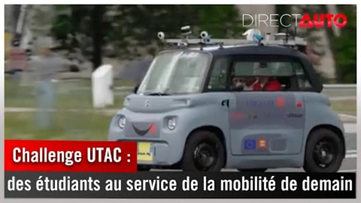replay de Magazine - Challenge UTAC : les étudiants au service de la mobilité de demain !