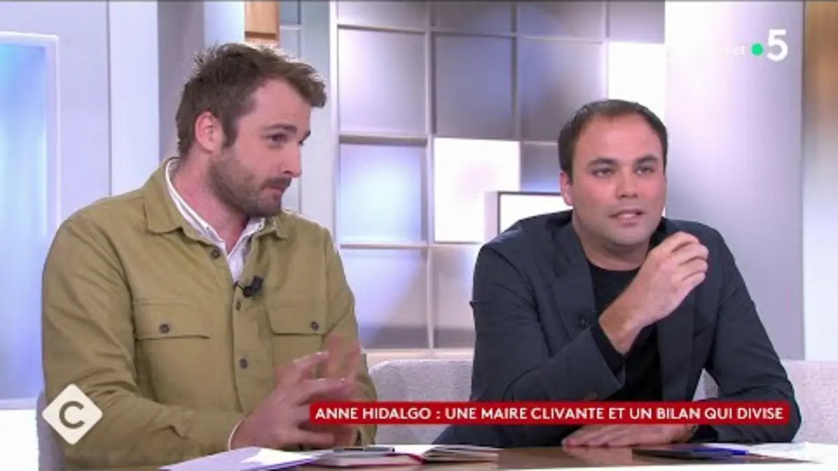 replay de Mairie de Paris : Anne Hidalgo ne briguera pas de 3e mandat - C à Vous