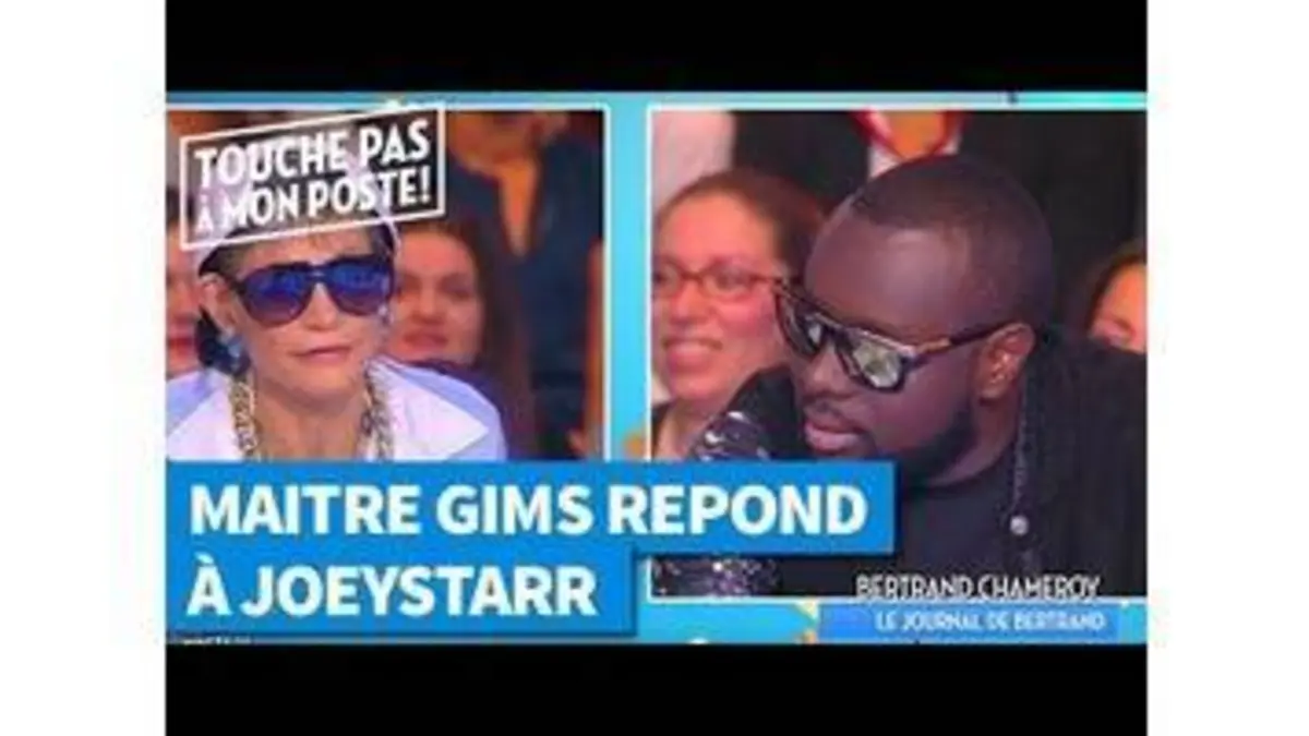 replay de Maitre Gims répond à JoeyStarr dans TPMP