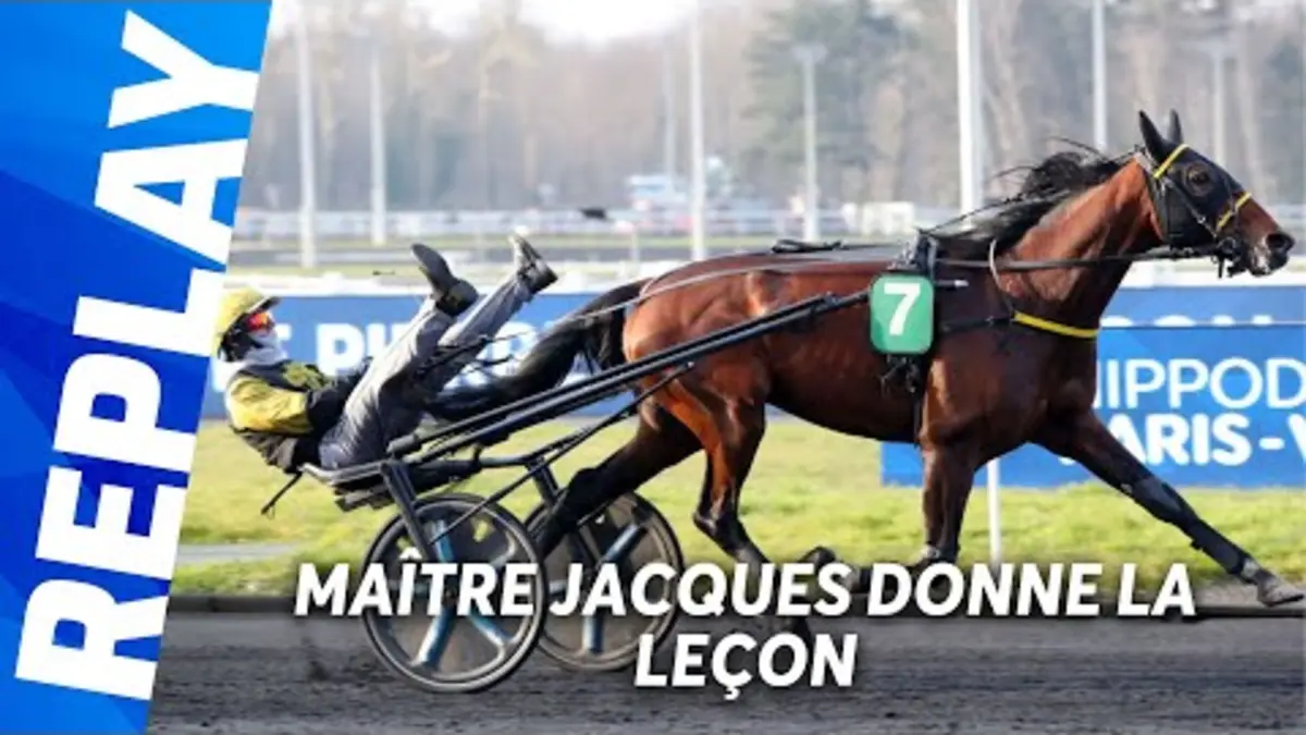 replay de MAÎTRE JACQUES IMPITOYABLE DANS LE PRIX COMTE PIERRE DE MONTESSON - CRITÉRIUM DES JEUNES (GR. 1)