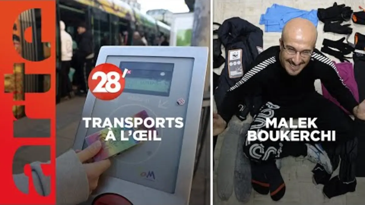 replay de Malek Boukerchi et Meriem Mechri / Gratuité des transports en commun - 28 Minutes - ARTE