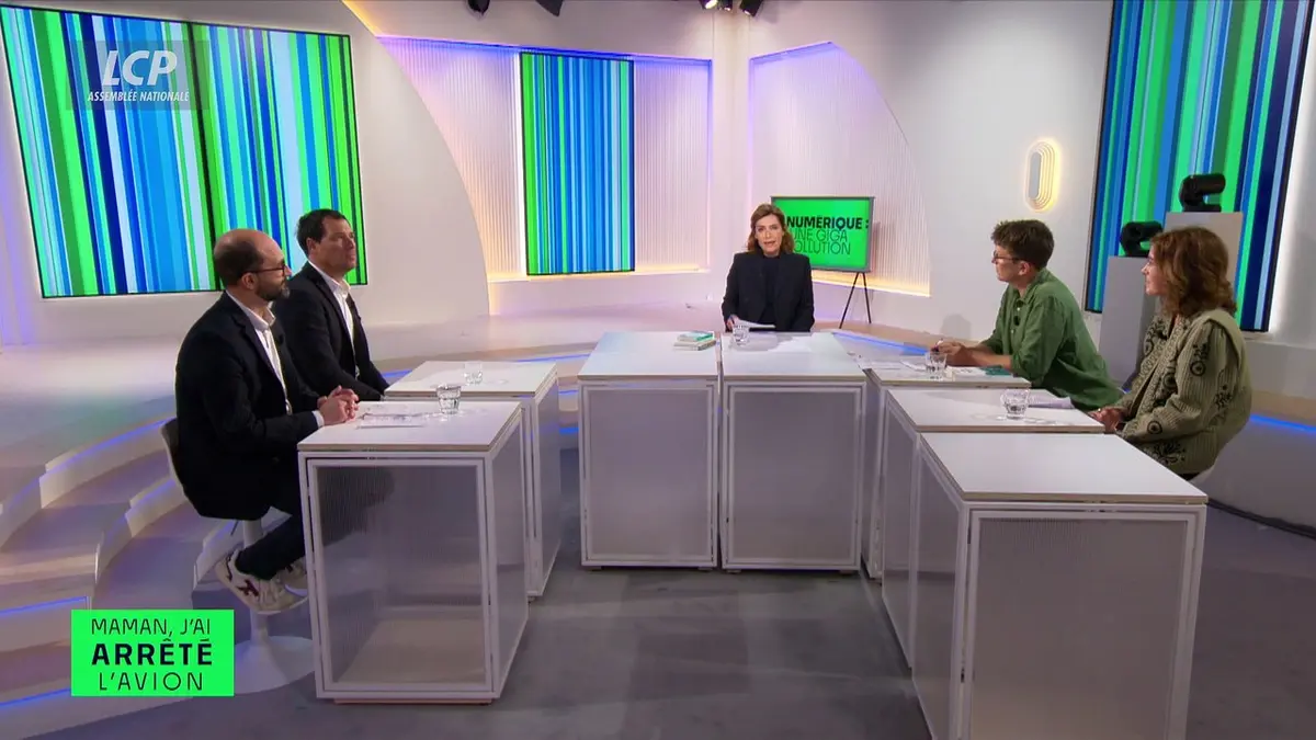 replay de Maman, j'ai arrêté l'avion - Le numérique : une giga pollution