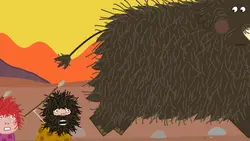 Mamie à l'âge de pierre