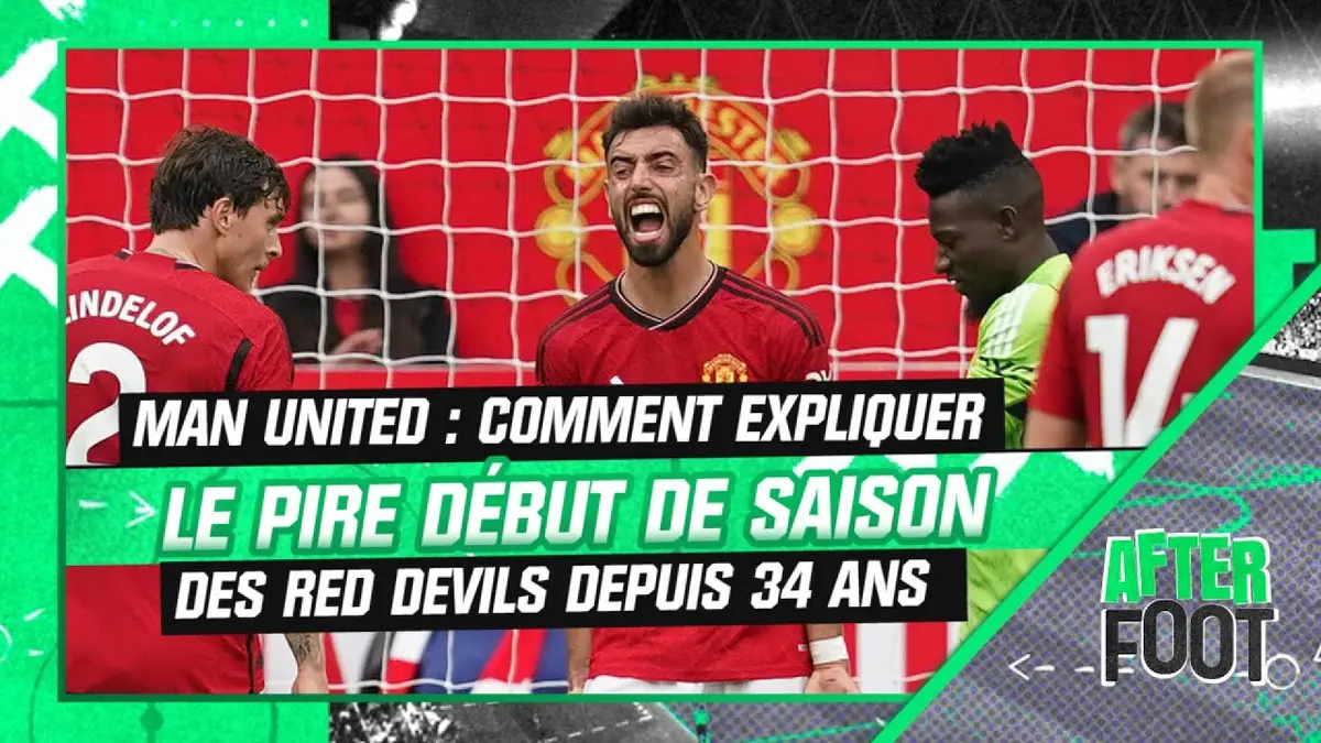 replay de Man United : Comment expliquer le pire début de saison des Red Devils depuis 34 ans