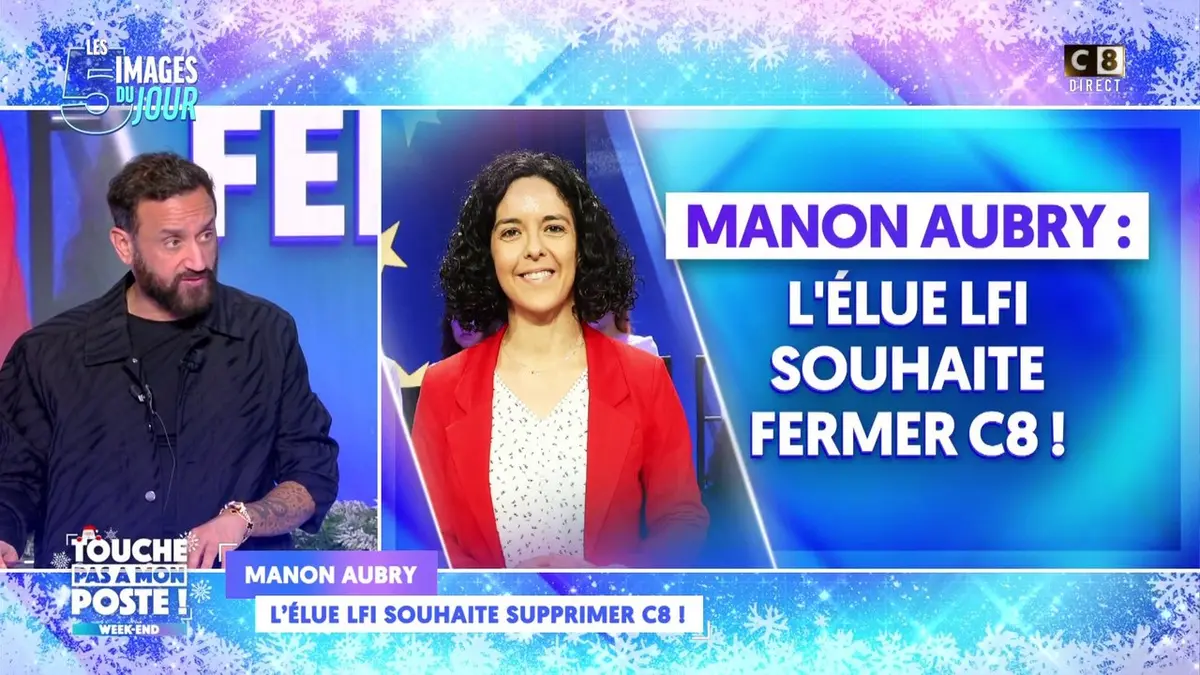 replay de Manon Aubry : l'élue LFI souhaite supprimer C8