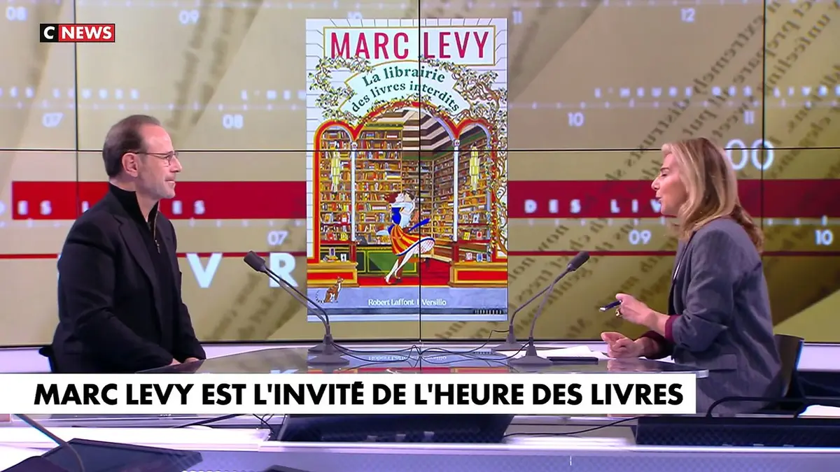 replay de Marc Levy : L'Heure des Livres (Émission du 17/02/2025)