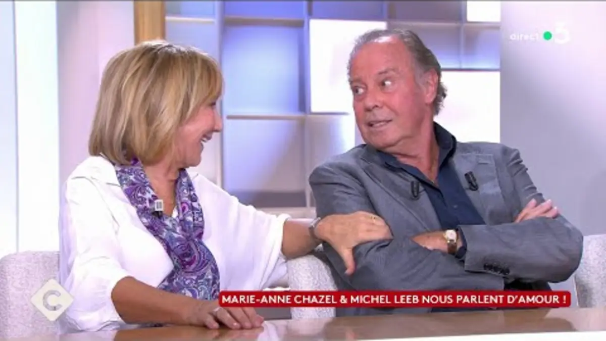 replay de Marie-Anne Chazel & Michel Leeb nous parlent d’amour ! - C à Vous - 18/09/2024