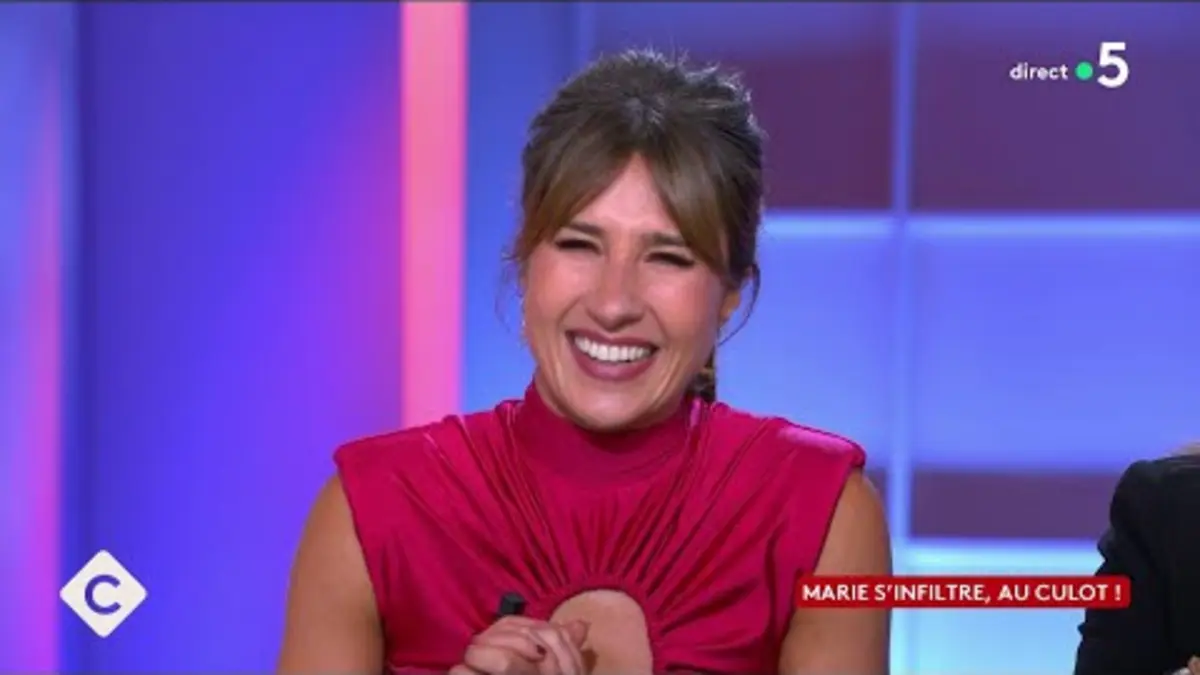 replay de Marie S'Infiltre pour le spectacle ”Culot” - C à Vous - 04/10/2024
