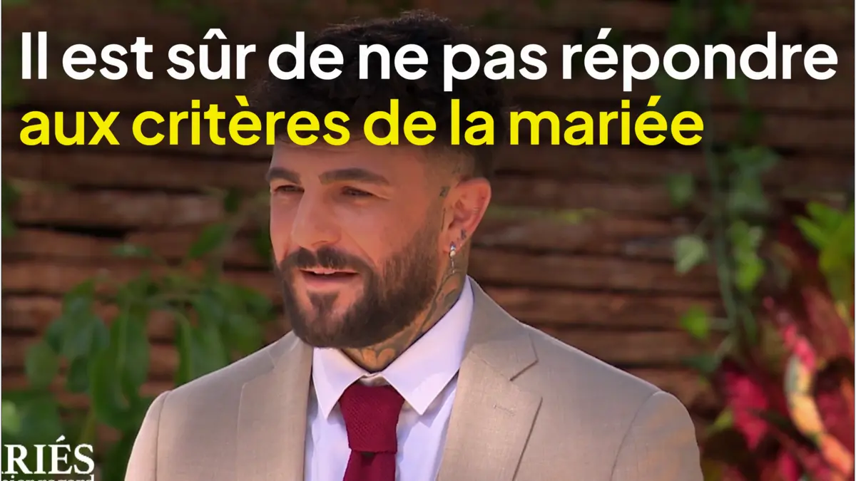 replay de Mariés au premier regard : Anthony est persuadé de ne pas correspondre aux critères physiques de la mariée