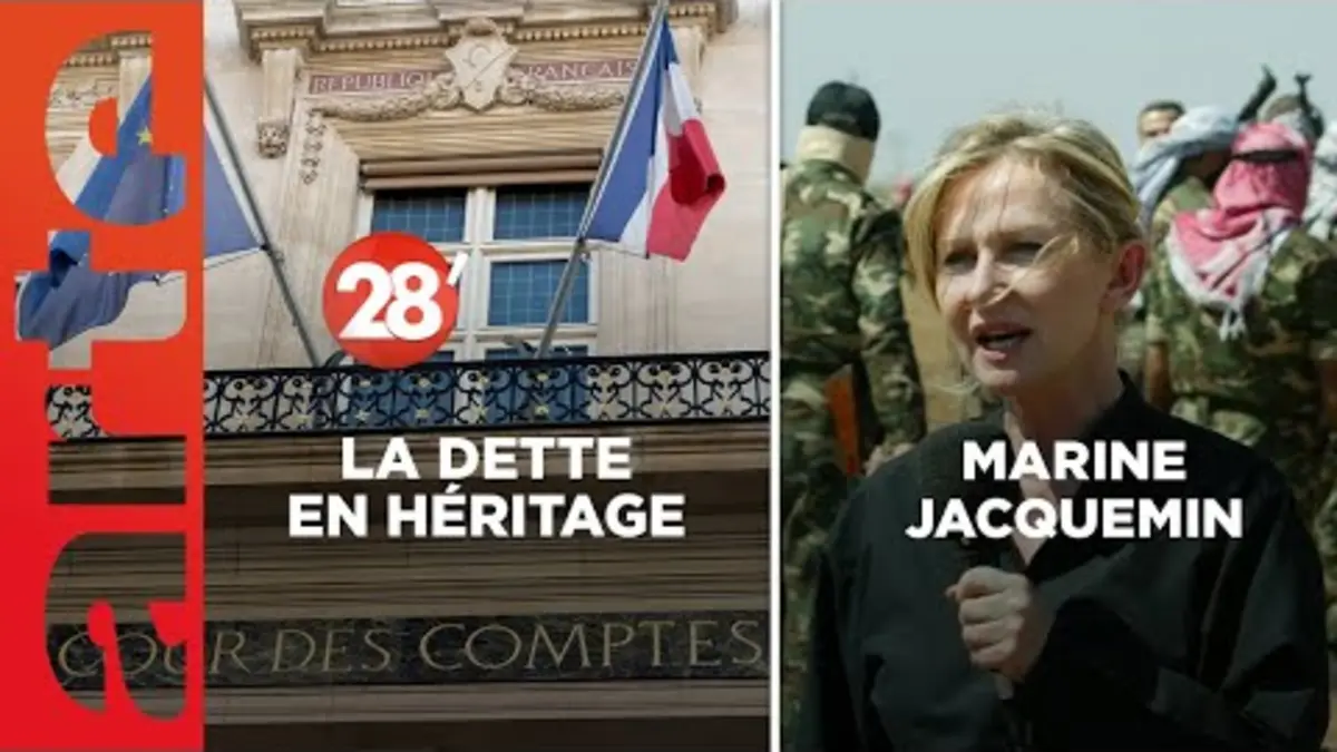 replay de Marine Jacquemin / Réduire la dette, un impératif pour la Cour des comptes - 28 Minutes - ARTE