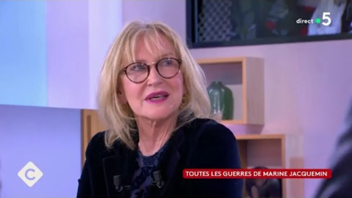 replay de Marine Jacquemin, reporter de guerre et témoin de son époque - C à Vous - 03/05/2024
