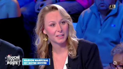 replay de Marion Maréchal réagit à l'actualité dans TPMP !