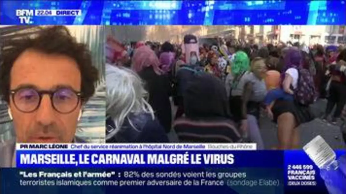 replay de Marseille: un carnaval organisé malgré le virus - 21/03
