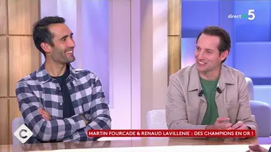 Martin Fourcade & Renaud Lavillenie : Des champions en or ! - C à Vous - 08/11/2023