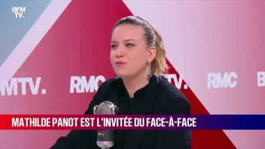 Mathilde Panot face à Apolline de Malherbe