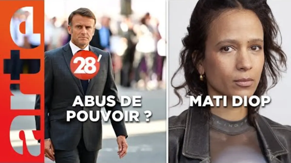 replay de Mati Diop / Crise politique : Macron abuse-t-il de ses pouvoirs ? | 28 minutes | ARTE