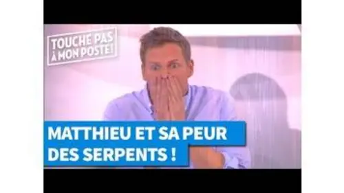 replay de Matthieu Delormeau terrorisé par des serpents !
