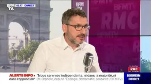 replay de Matthieu Orphelin face à Jean-Jacques Bourdin en direct - 20/05