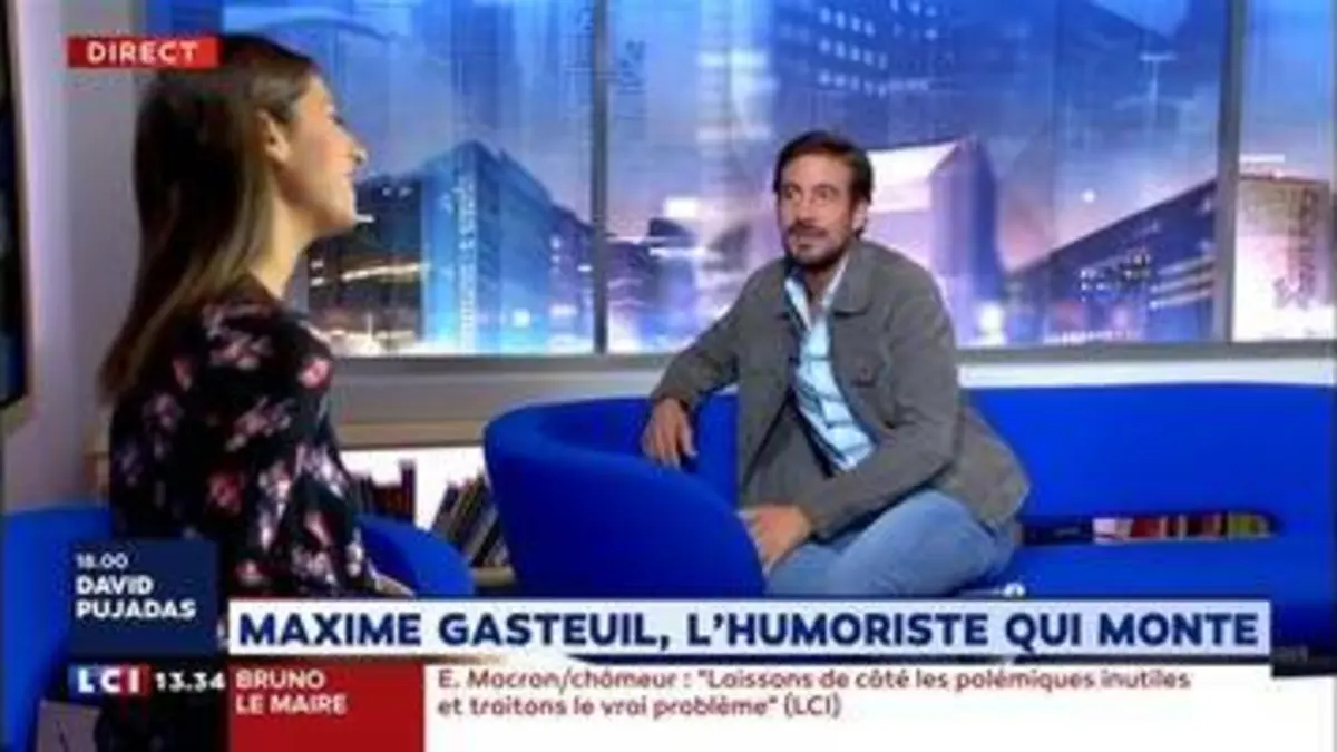 replay de Maxime Gasteuil, l'humoriste qui monte